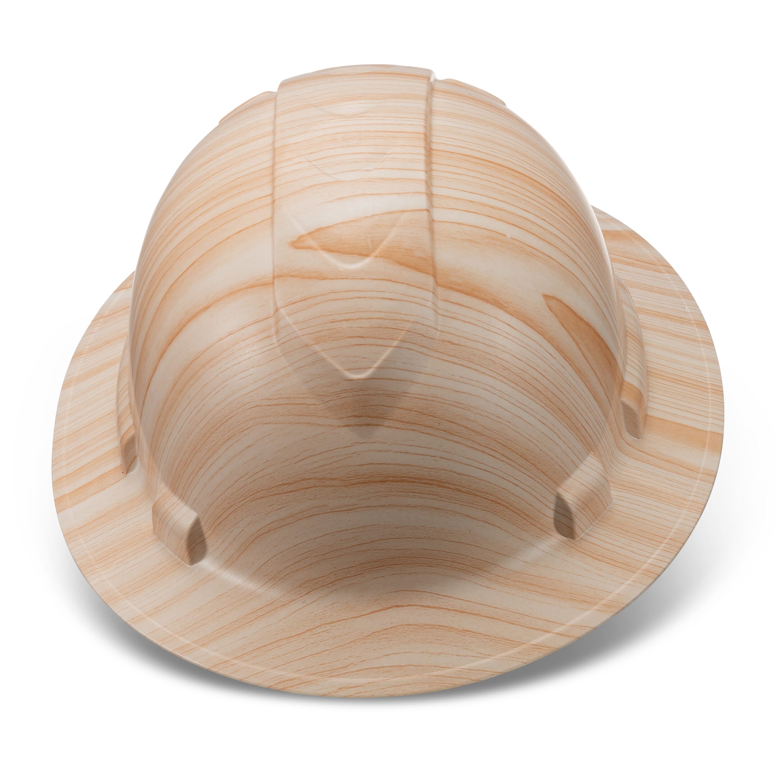 Full Brim Pyramex Hard Hat, Custom Sawdust Maverick Design, Safety Helmet, 6 Point
