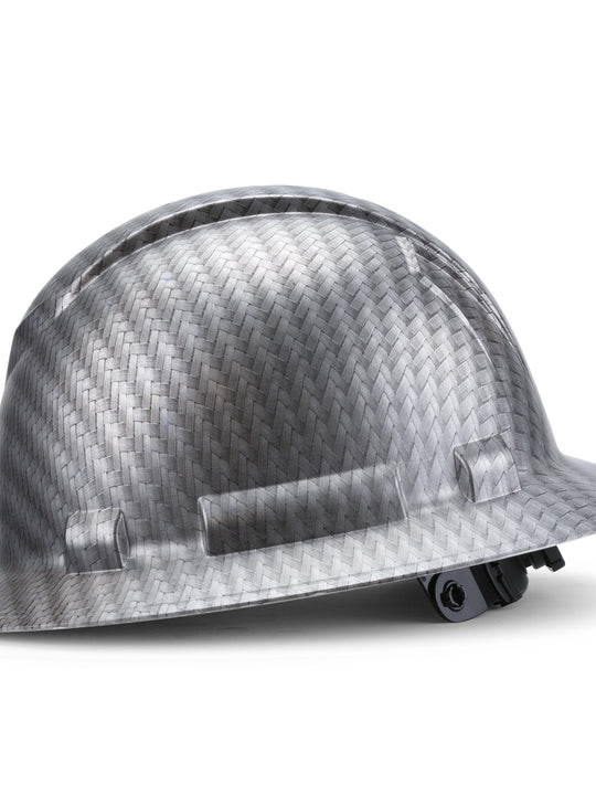 Full Brim Pyramex Hard Hat, Custom Interlace Design, Safety Helmet, 6 Point