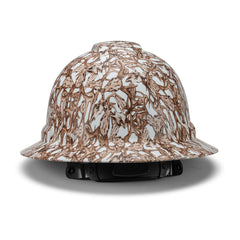 Full Brim Pyramex Hard Hat, Custom Antler Apocalypse Design, Safety Helmet, 6 Point