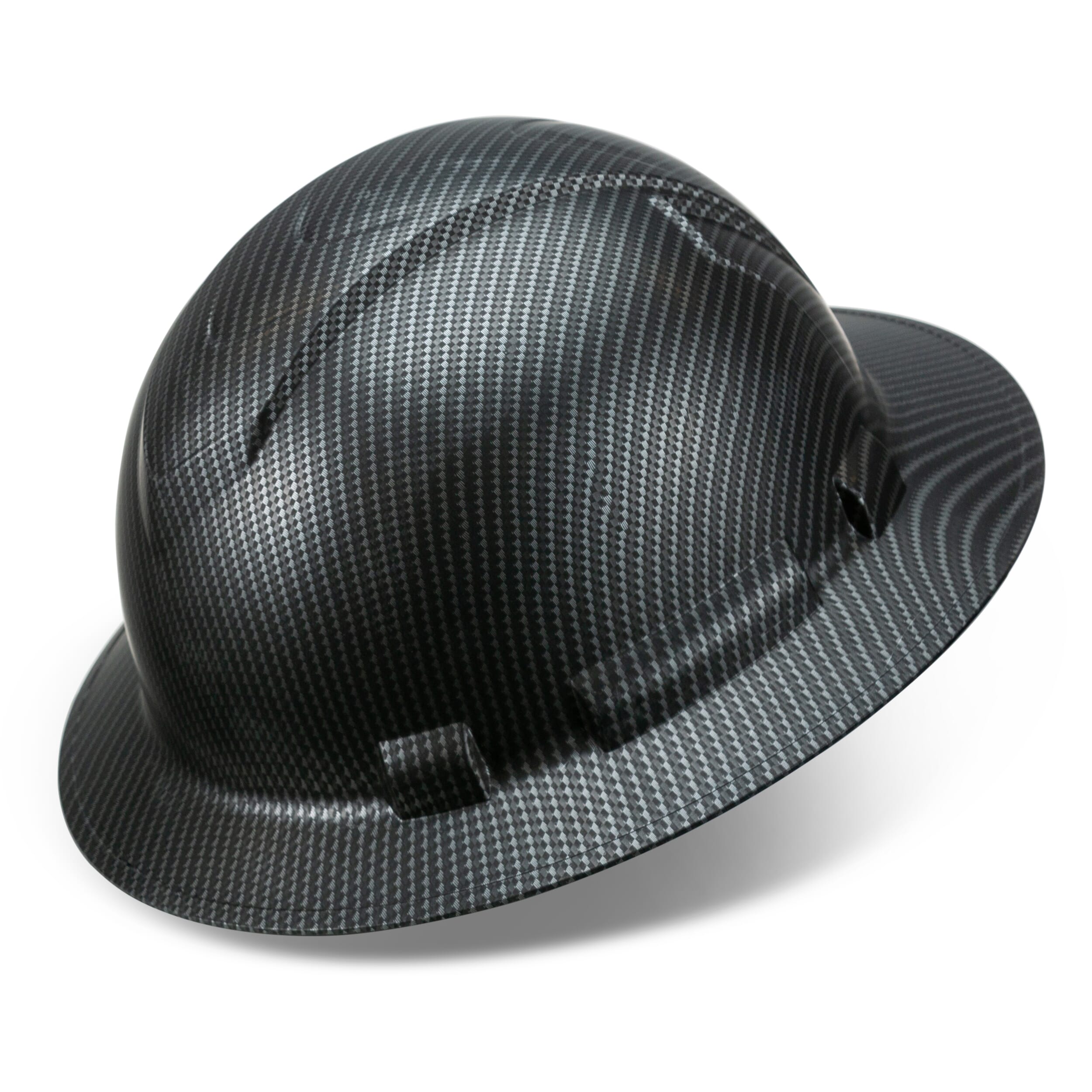 Full Brim Pyramex Hard Hat, Custom Event Horizon Design, Safety Helmet, 6 Point